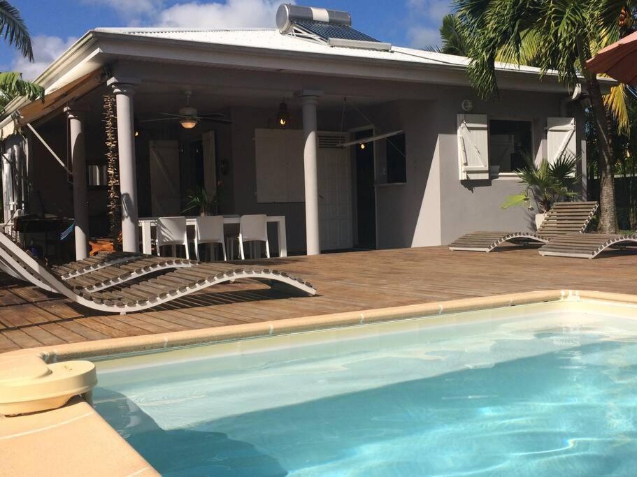 La Charmante Villa Coco Avec Magnifique Vue Mer Le Marin 外观 照片