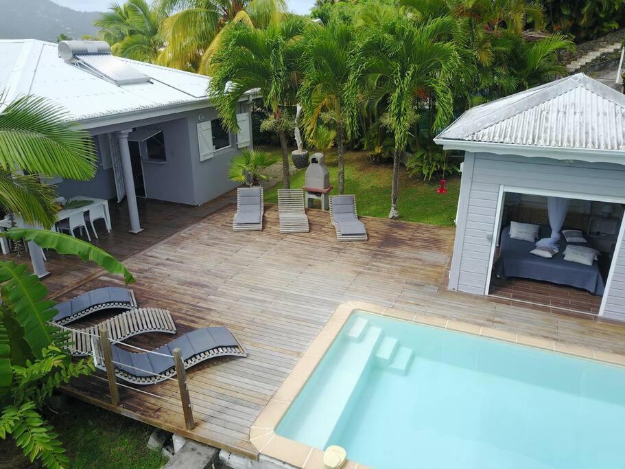 La Charmante Villa Coco Avec Magnifique Vue Mer Le Marin 外观 照片