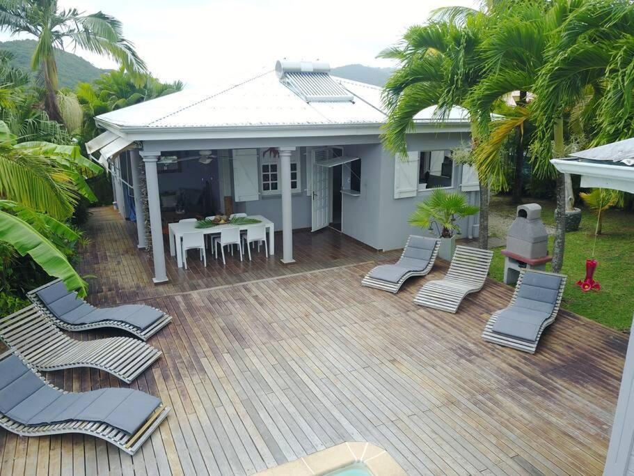 La Charmante Villa Coco Avec Magnifique Vue Mer Le Marin 外观 照片